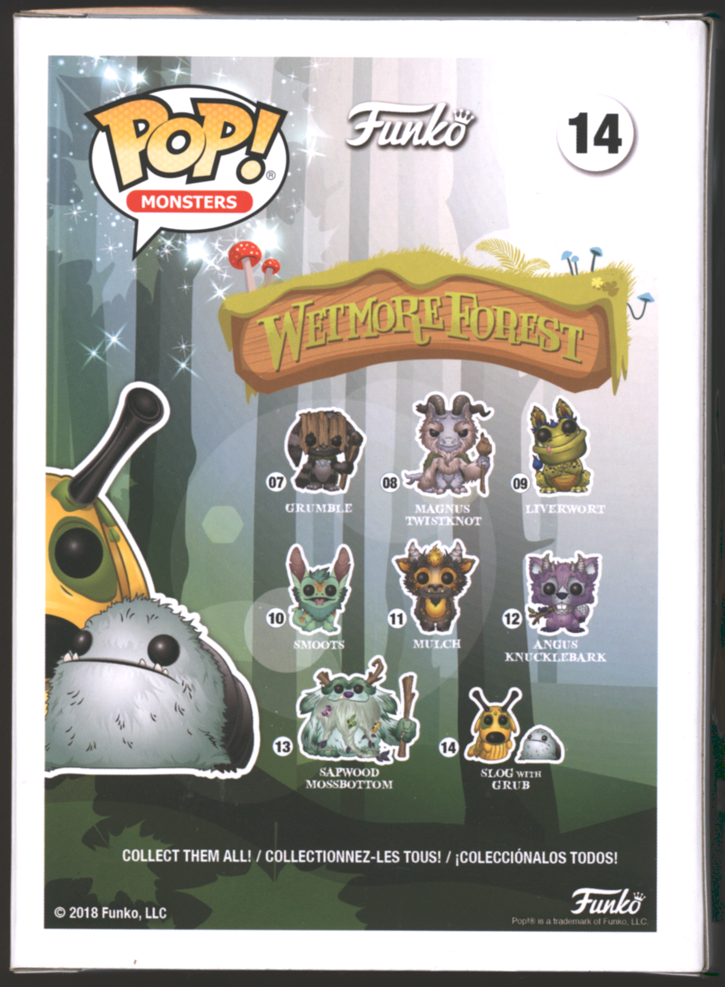 Funko Pop! Slog with Grub #14 | Monsters | Limited Chase Edition