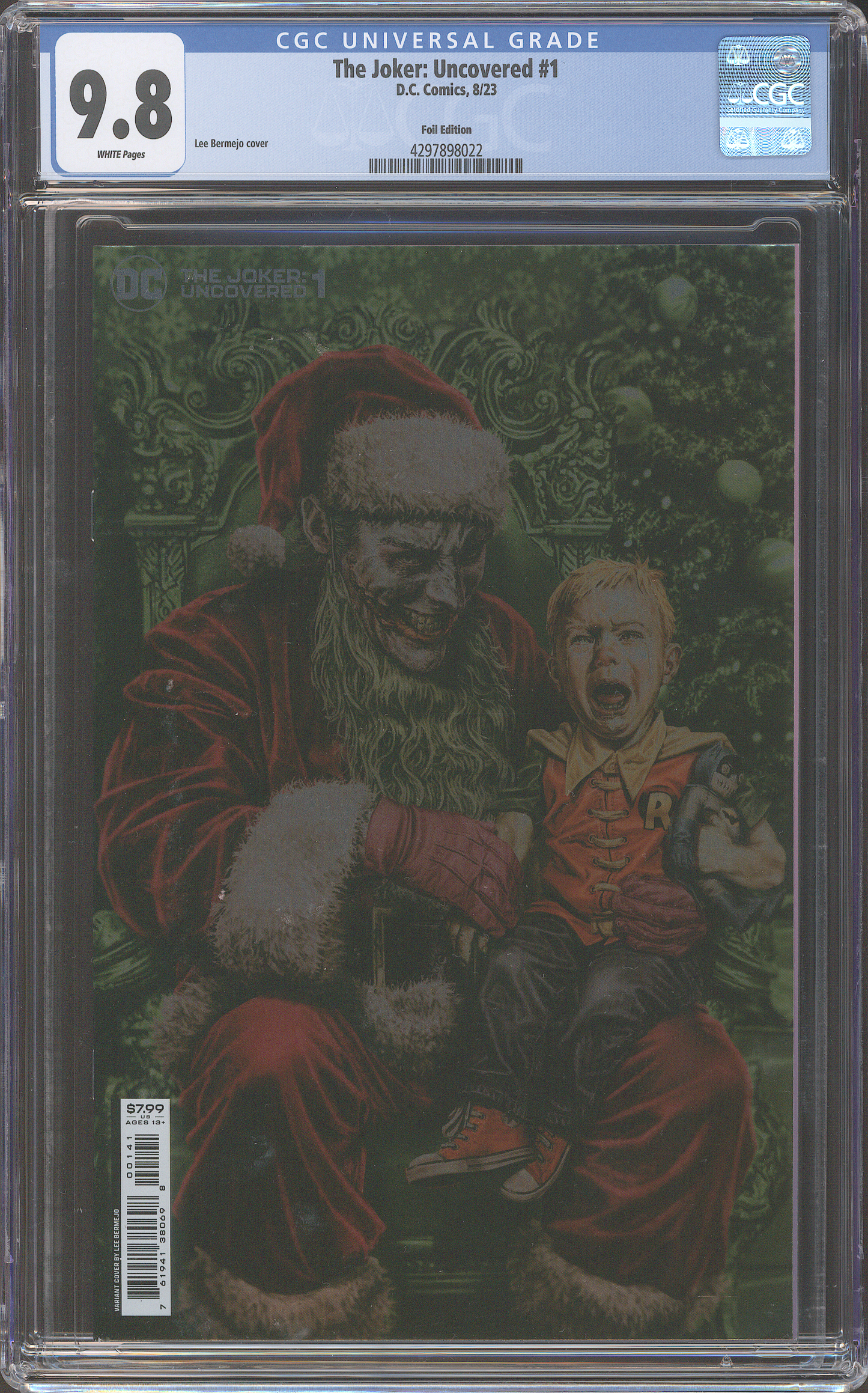 BATMAN #1 FACSIMILE EDITION FOIL CGC 9.8