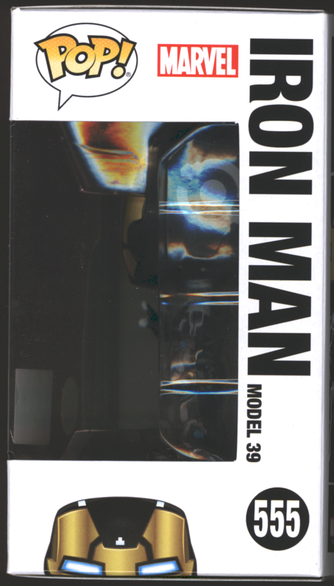 Funko Pop! Iron Man: Model 39 #555 | Marvel | GITD | AAA Anime Exclusive