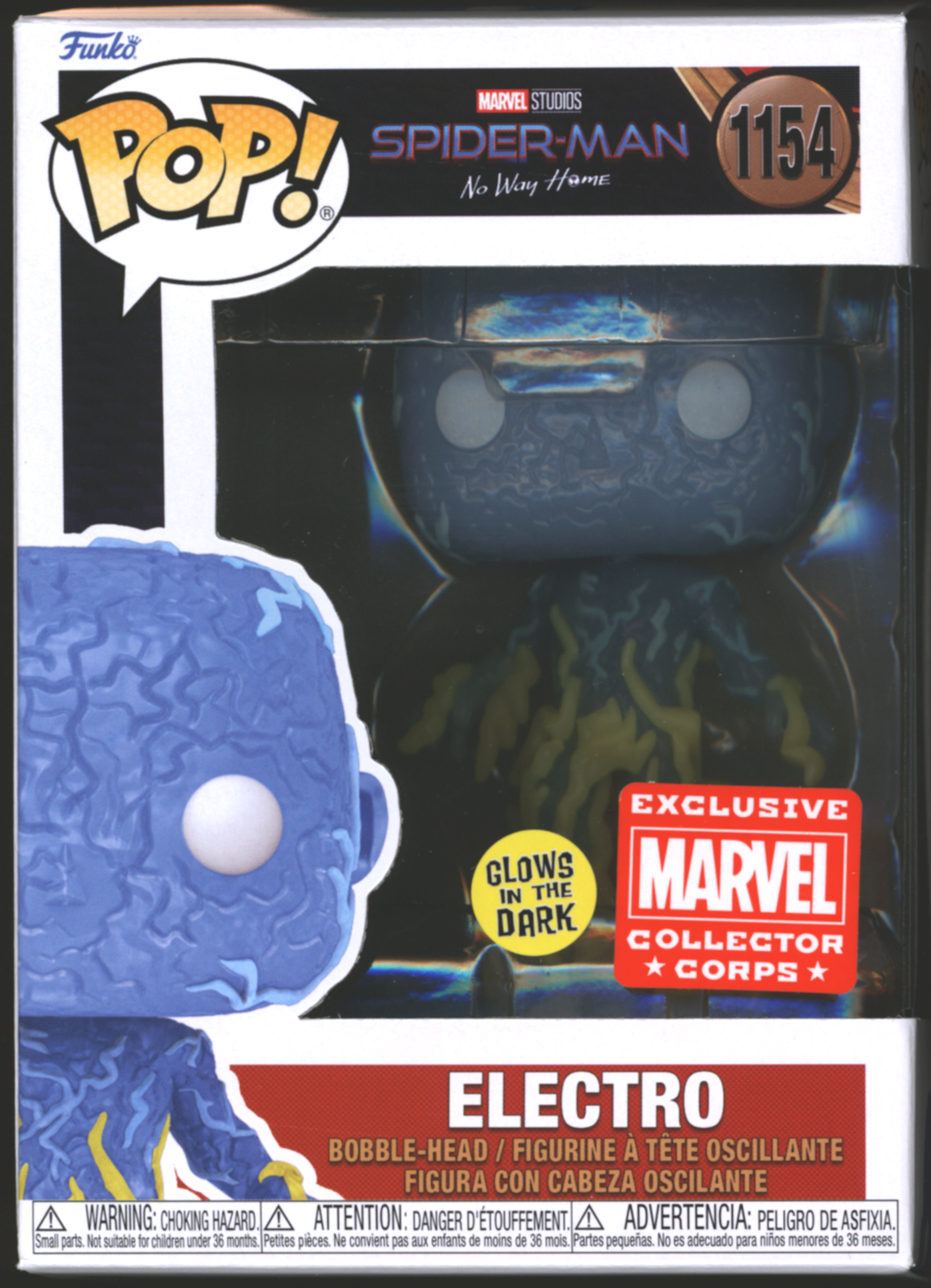 Funko Pop! Electro #1154 | Marvel | GITD | Exclusive
