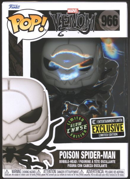 Funko Pop! Poison Spider-Man #966 | Marvel | Exclusive | LE Glow Chase