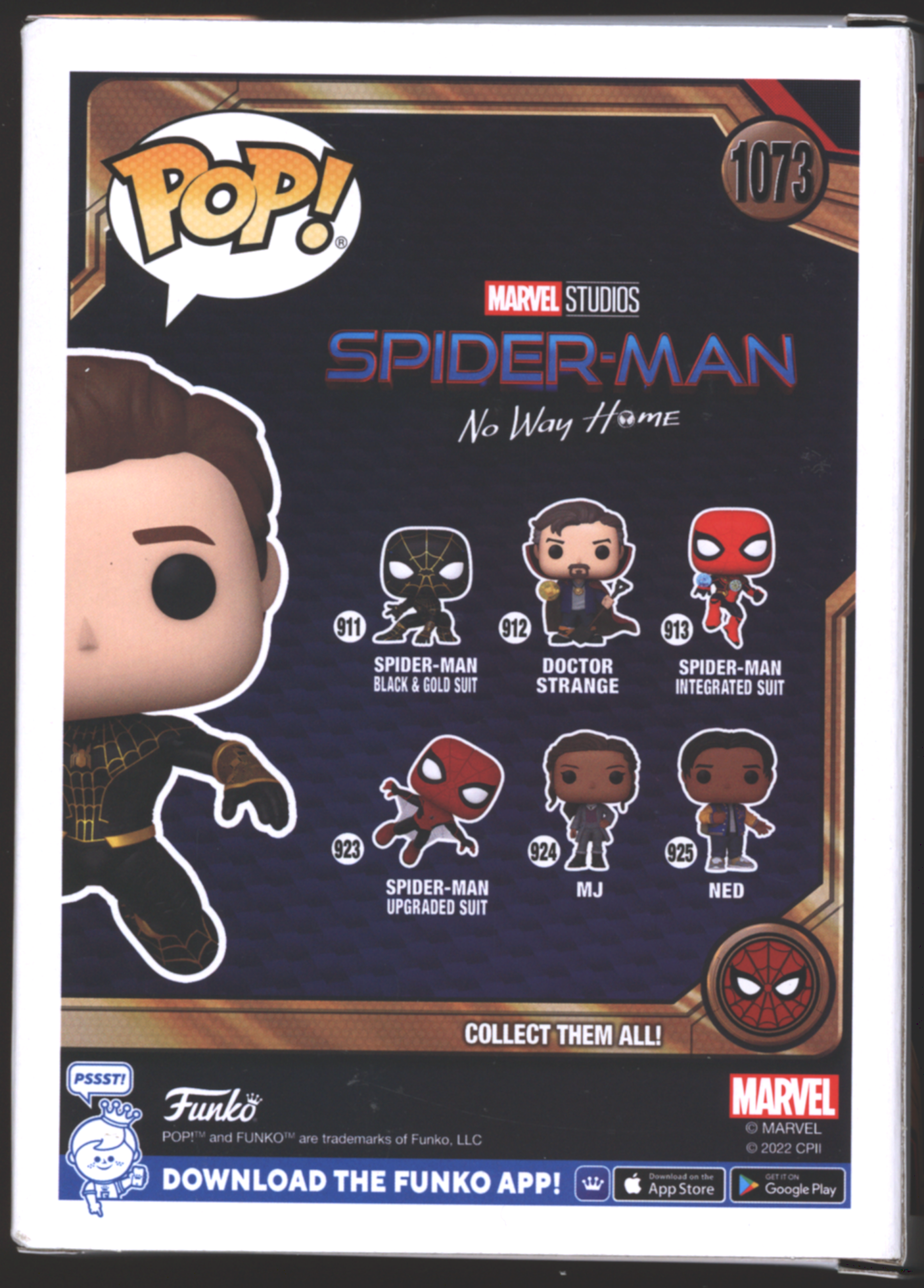 Funko Pop! Spider-Man #1073 | Marvel | Glow Chase | AAA Anime Exclusive