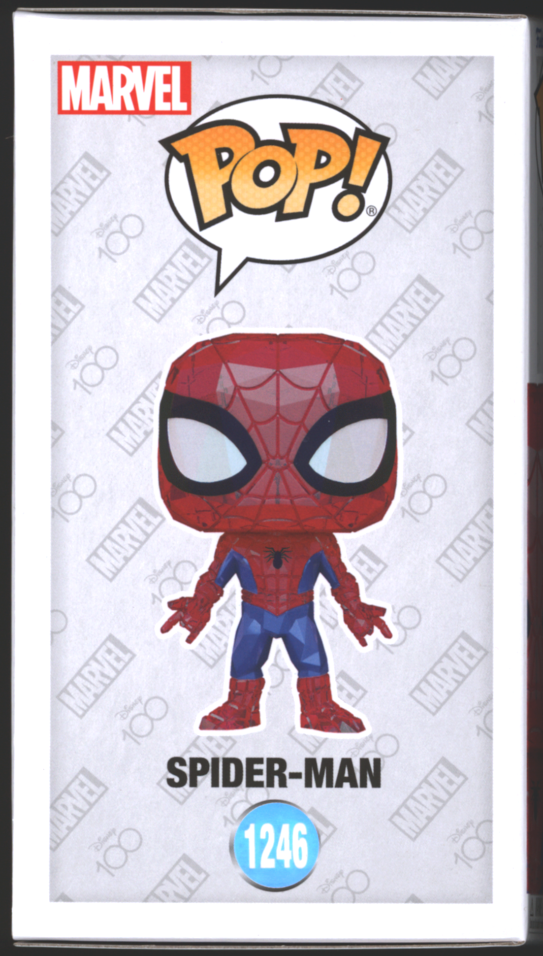 Funko Pop! Spider-Man #1246 | Marvel | Exclusive | Disney 100