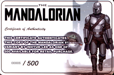 Star Wars: The Mandalorian Season 2 #1 | InHyuk Lee | LE 500