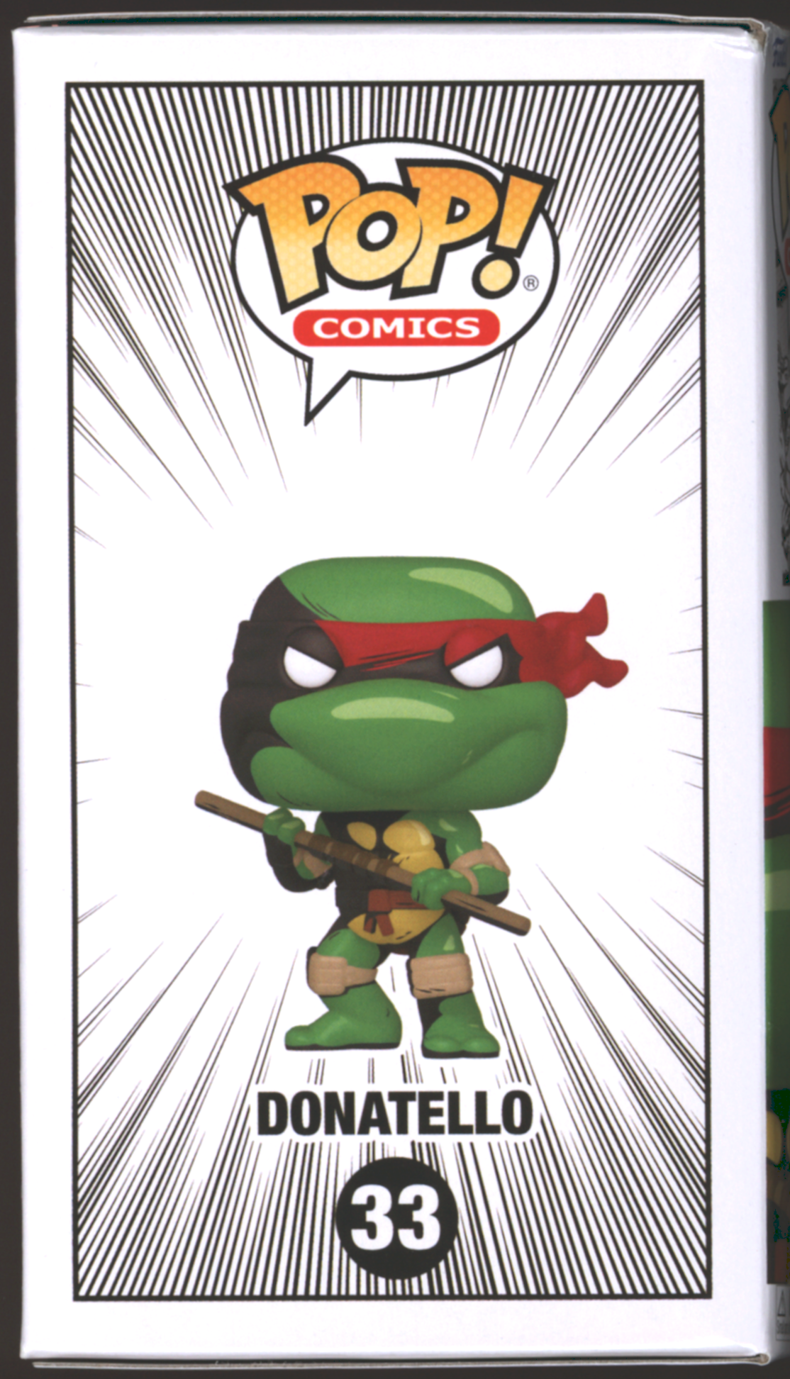 Funko Pop! Donatello #33 | TMNT | B&W Chase LE | PX Exclusive