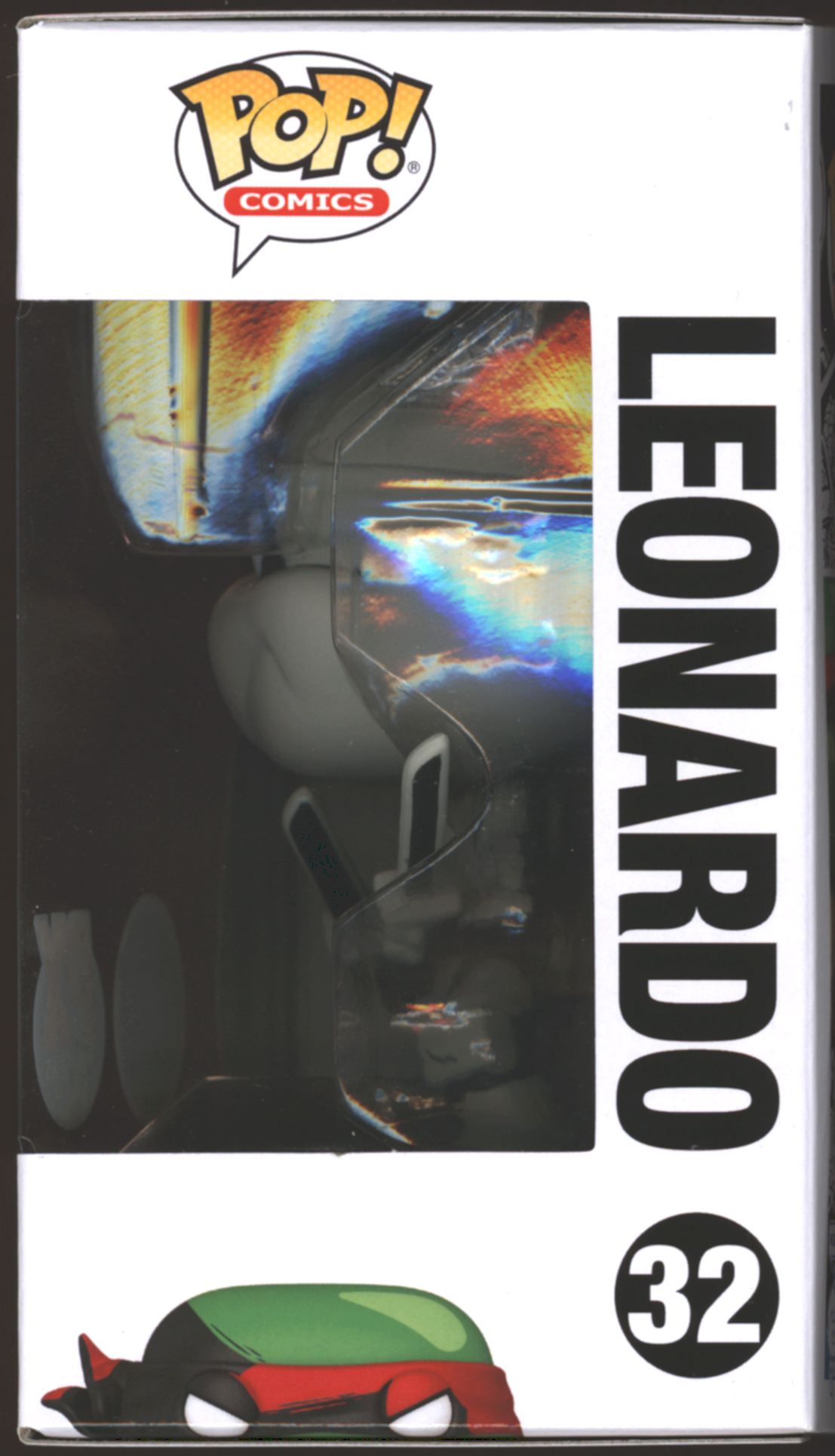 Funko Pop! Leonardo #32 | TMNT | B&W Chase LE | PX Exclusive