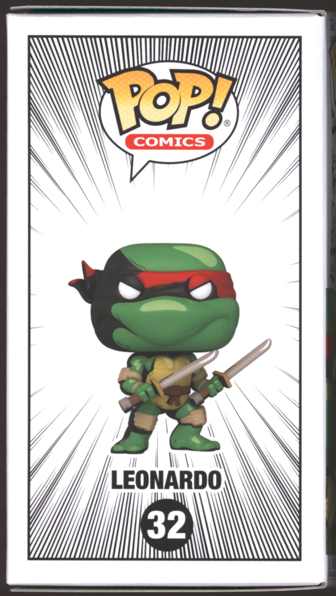 Funko Pop! Leonardo #32 | TMNT | B&W Chase LE | PX Exclusive