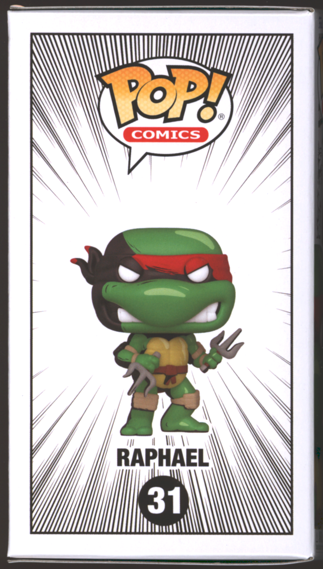 Funko Pop! Raphael #31 | TMNT | B&W Chase LE | PX Exclusive