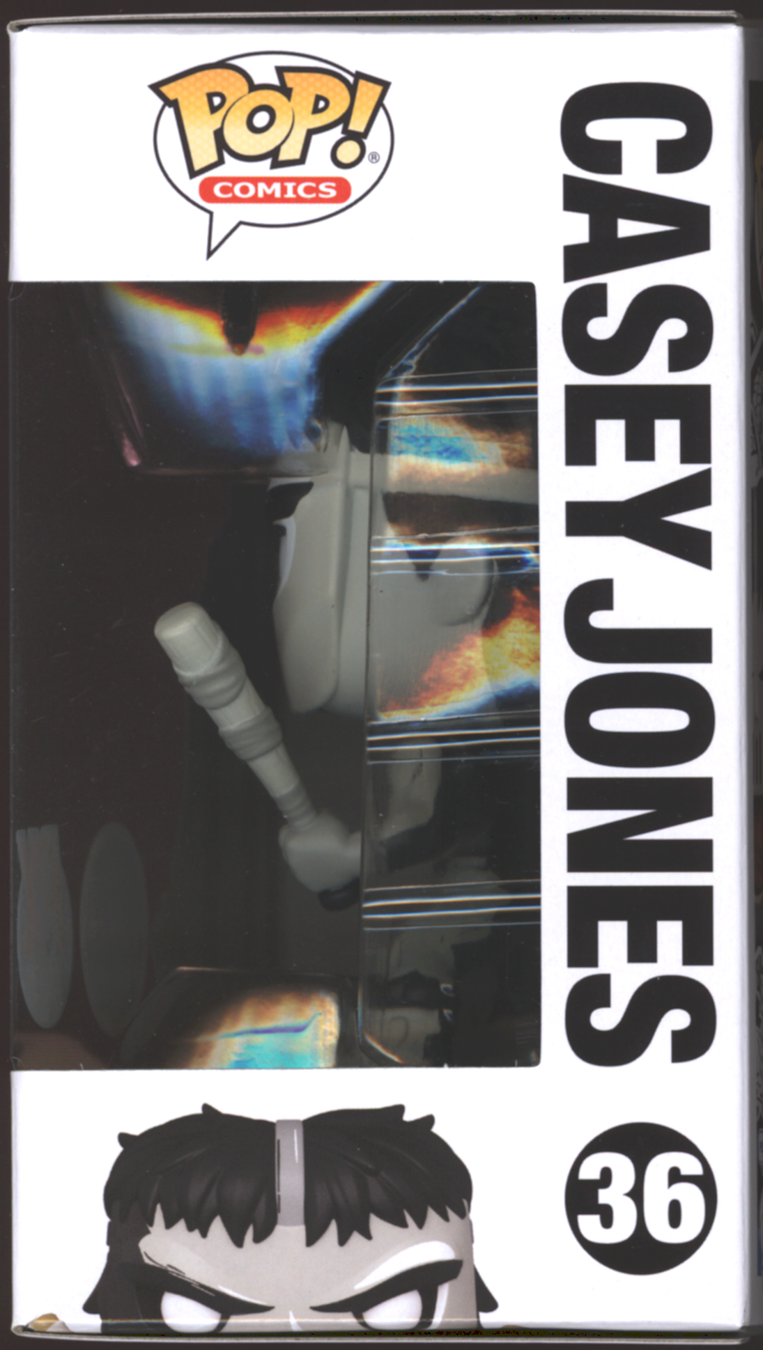 Funko Pop! Casey Jones #36 | TMNT | B&W Chase LE | PX Exclusive