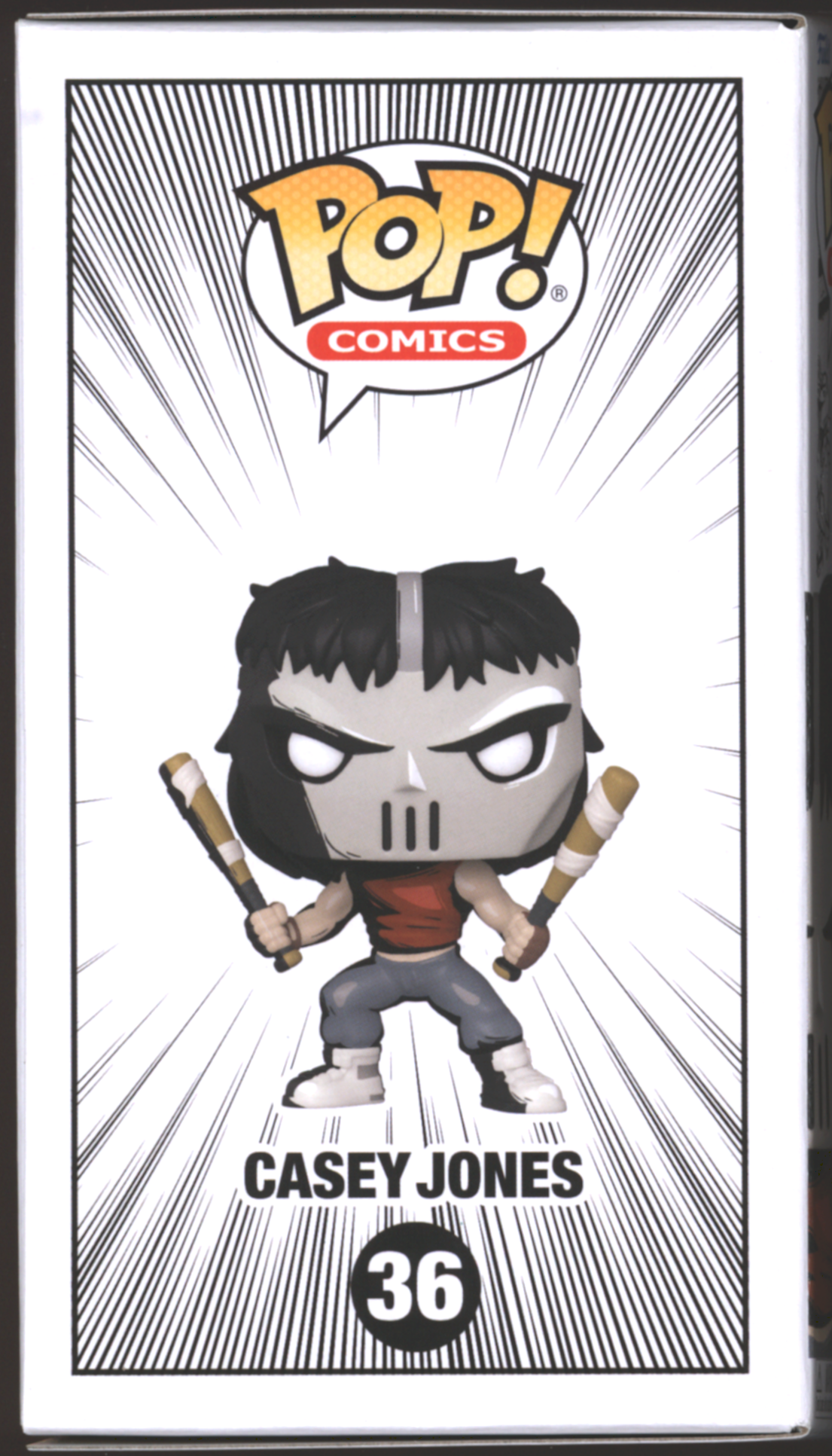 Funko Pop! Casey Jones #36 | TMNT | B&W Chase LE | PX Exclusive