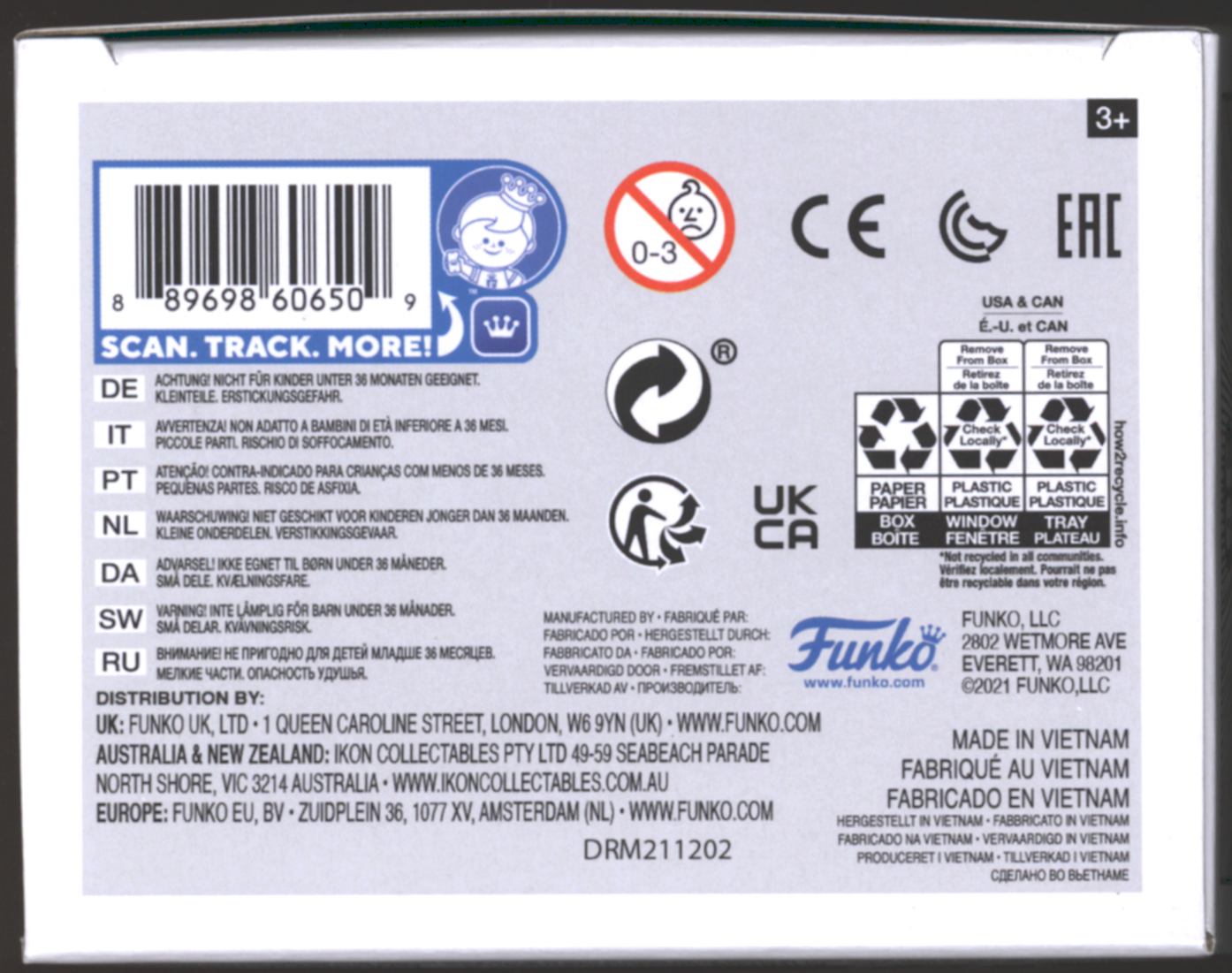 Funko Pop! Casey Jones #36 | TMNT | B&W Chase LE | PX Exclusive