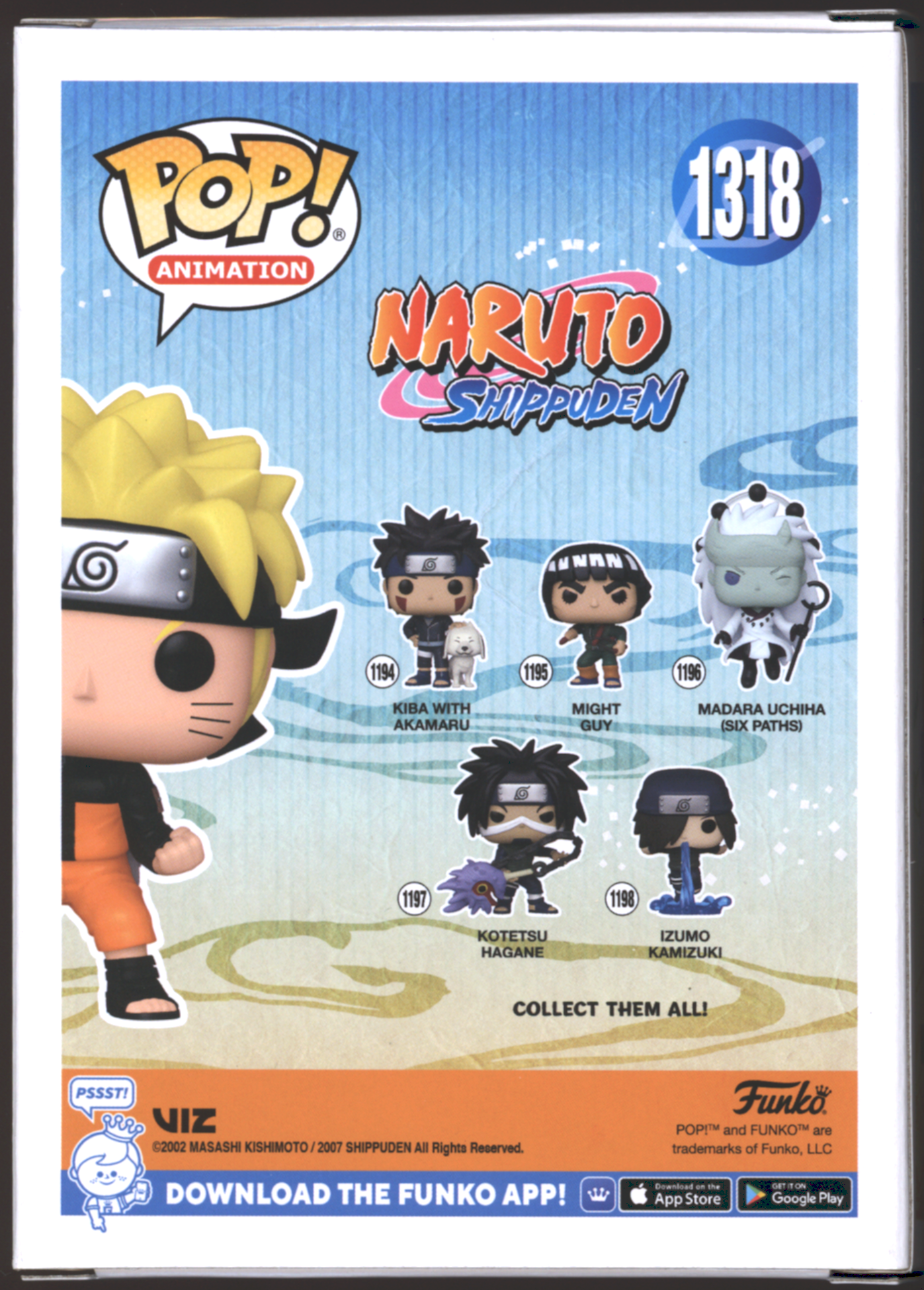 Funko Pop! Naruto Uzumaki with Rasenshuriken #1318 | GITD | Exclusive