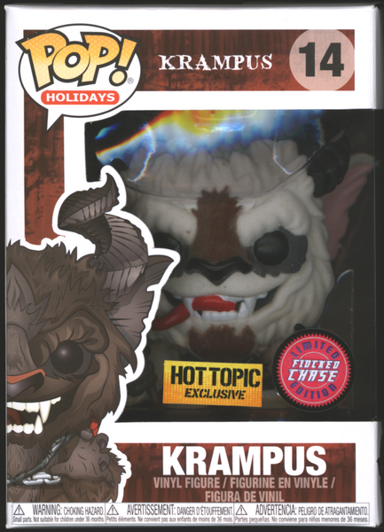 Funko Pop! Krampus #14 | Holidays | Hot Topic | Flocked Chase LE