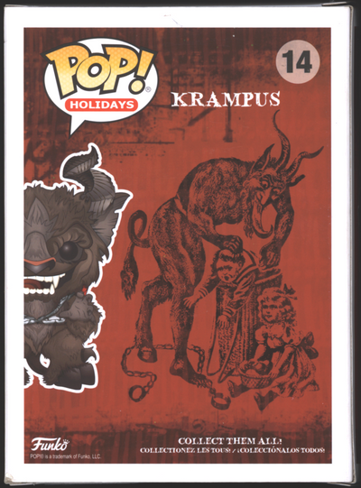 Funko Pop! Krampus #14 | Holidays | Hot Topic | Flocked Chase LE