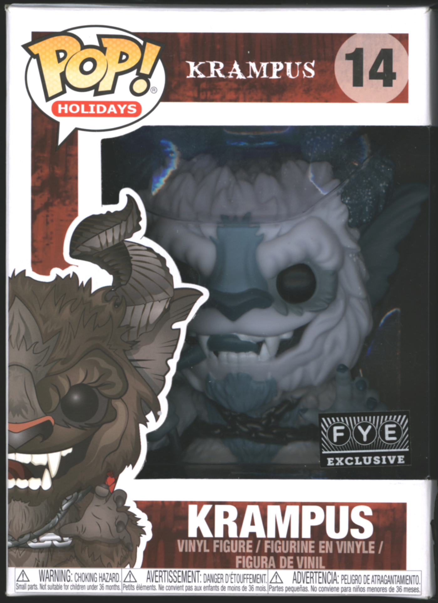 Funko Pop! Krampus #14 | Holidays | FYE Exclusive