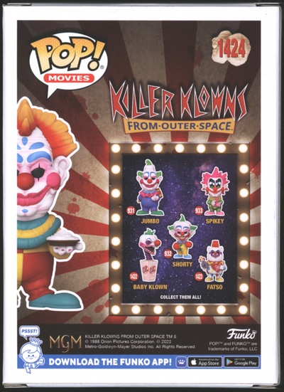 Funko Pop! Bibbo #1424 | Killer Klowns From Outer Space | Exclusive