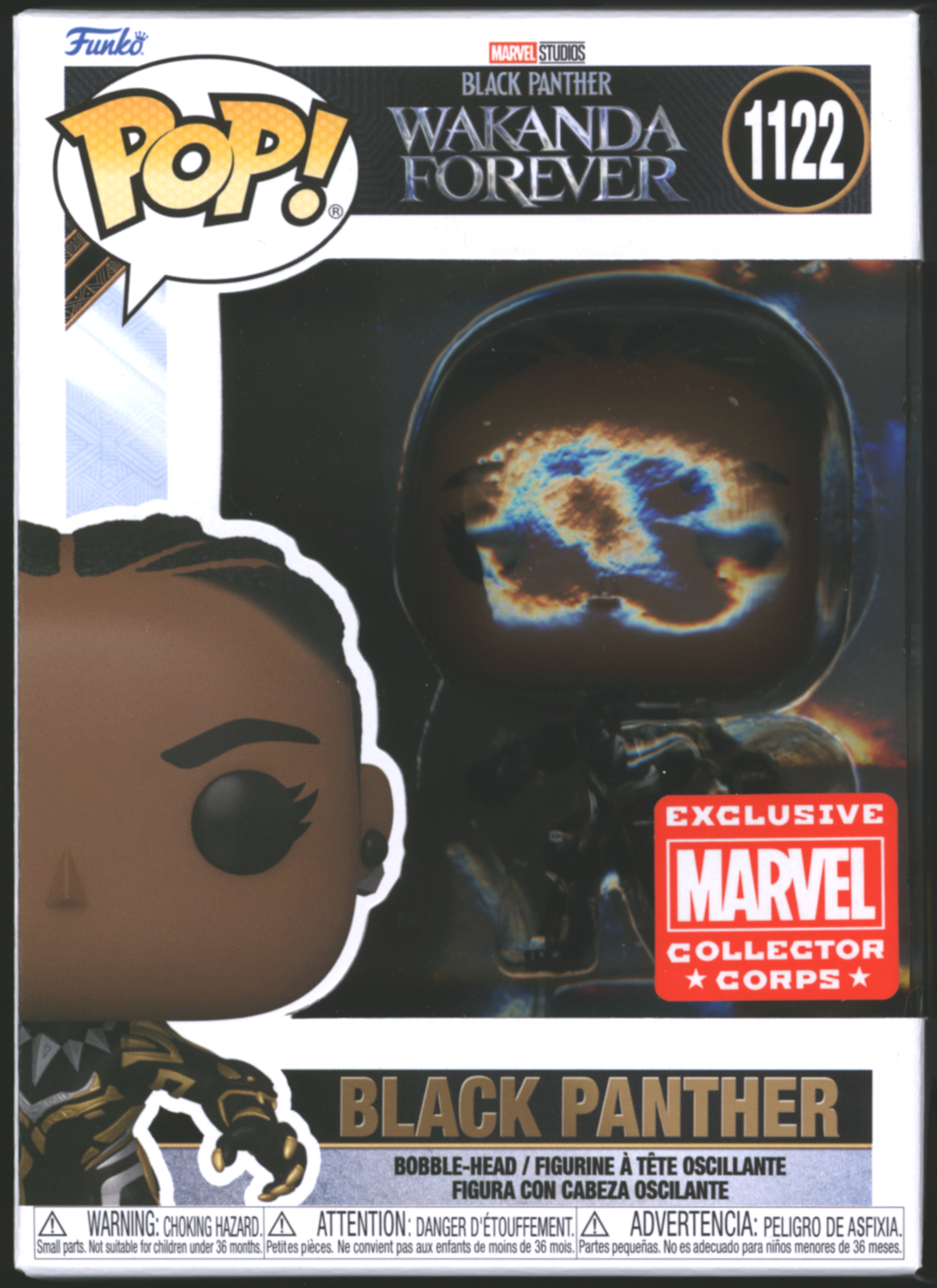 Funko Pop! Black Panther #1122 | Wakanda Forever | Exclusive