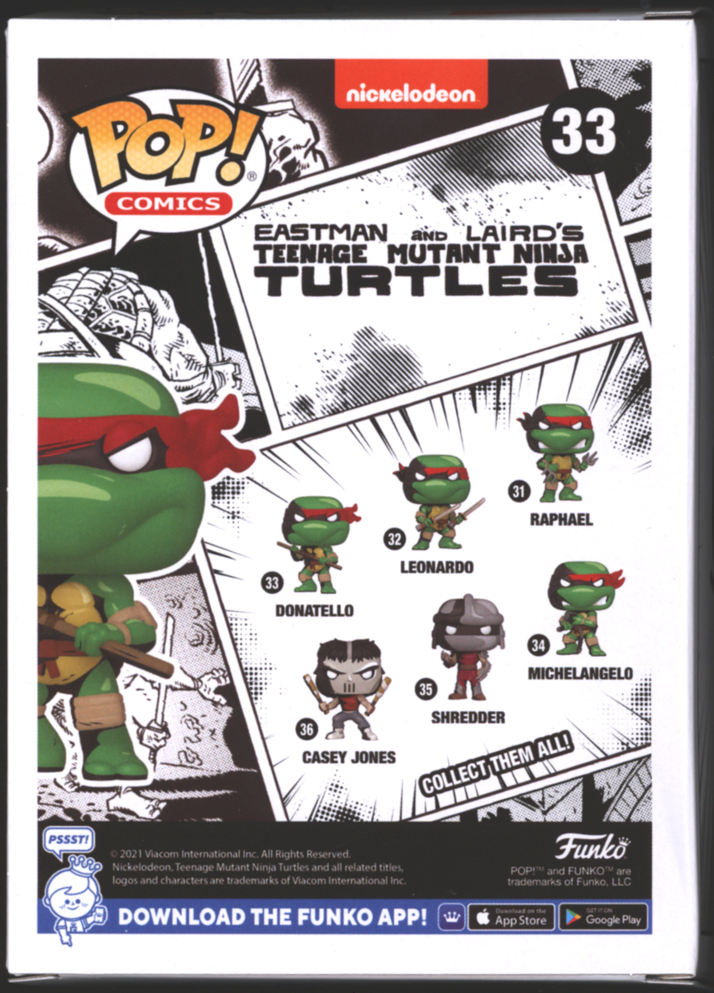 Funko Pop! Donatello #33 | TMNT | PX Exclusive