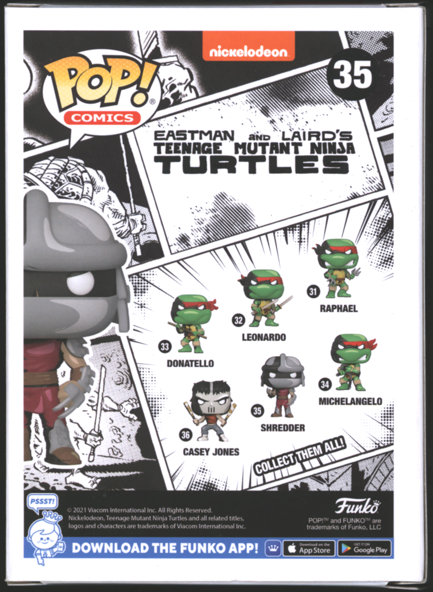 Funko Pop! Shredder #35 | TMNT | PX Exclusive