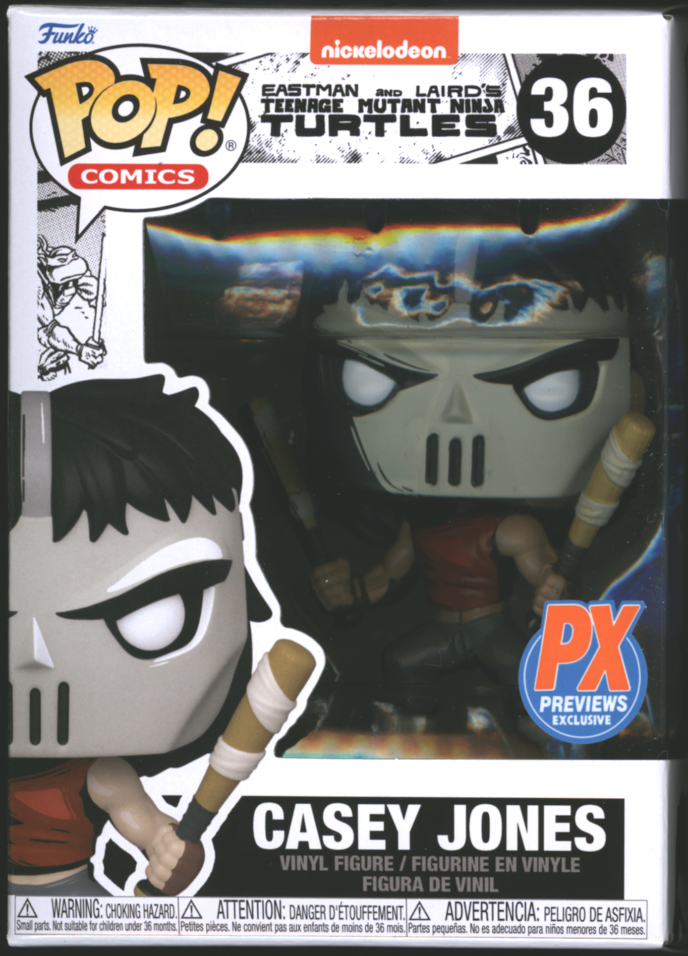 Funko Pop! Casey Jones #36 | TMNT | PX Exclusive