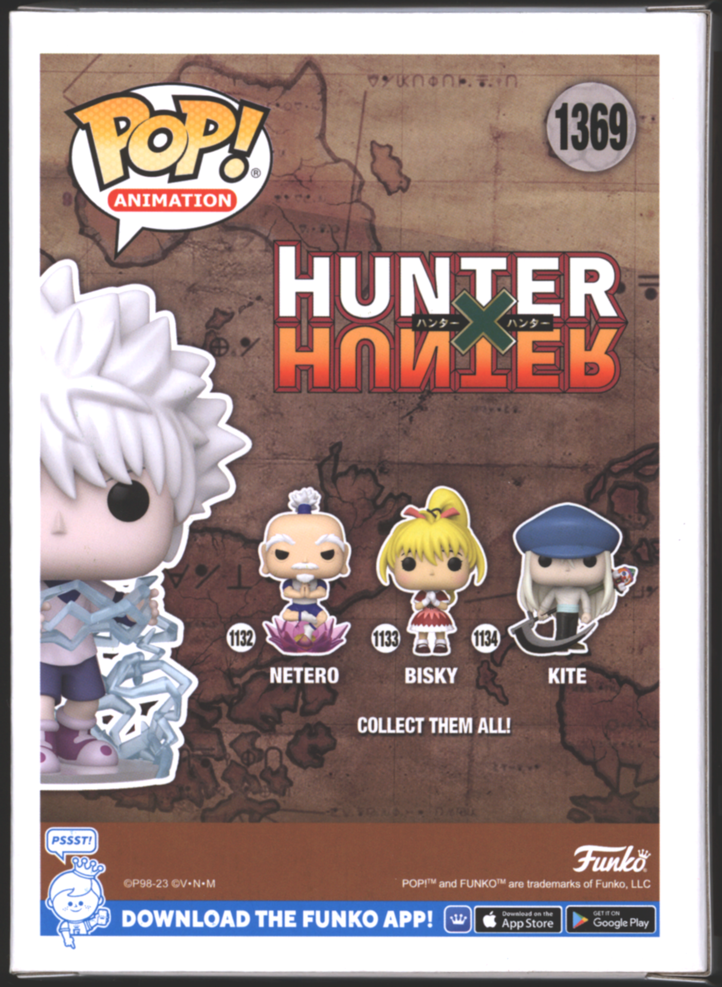 Funko Pop! Killua Zoldyck #1369 | Hunter x Hunter | GITD | Exclusive