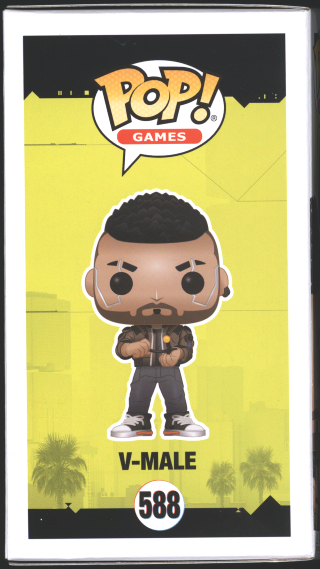 Funko Pop! V-Male #588 | Cyberpunk | GITD | Insider Club