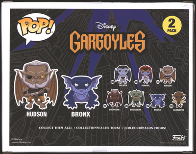 Funko Pop! Hudson and Bronx 2 Pack | Gargoyles | FYE Exclusive