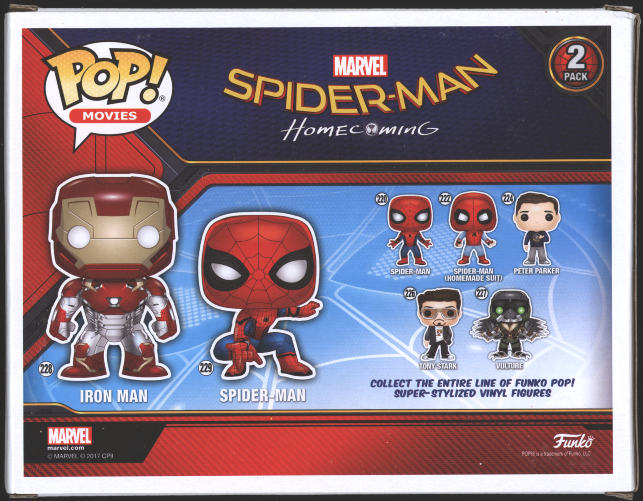 Funko Pop! Iron Man / Spider-Man 2 Pack | Homecoming | Exclusive
