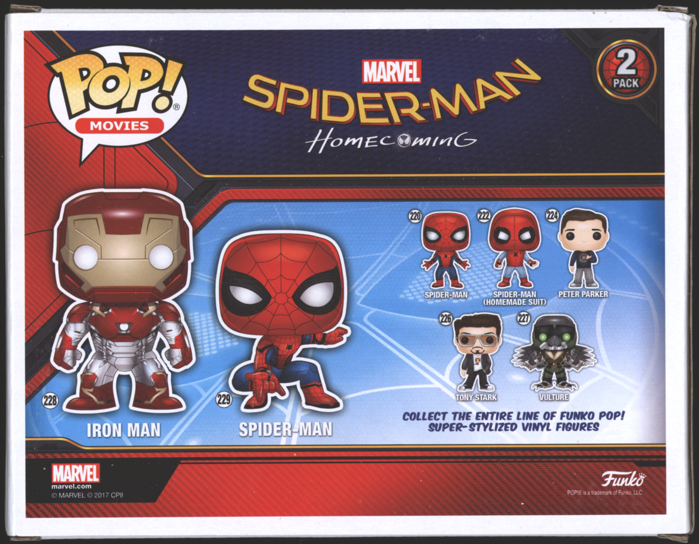 FUNKO POP スパイダーマン アイアンマン 2PACK - アメコミ