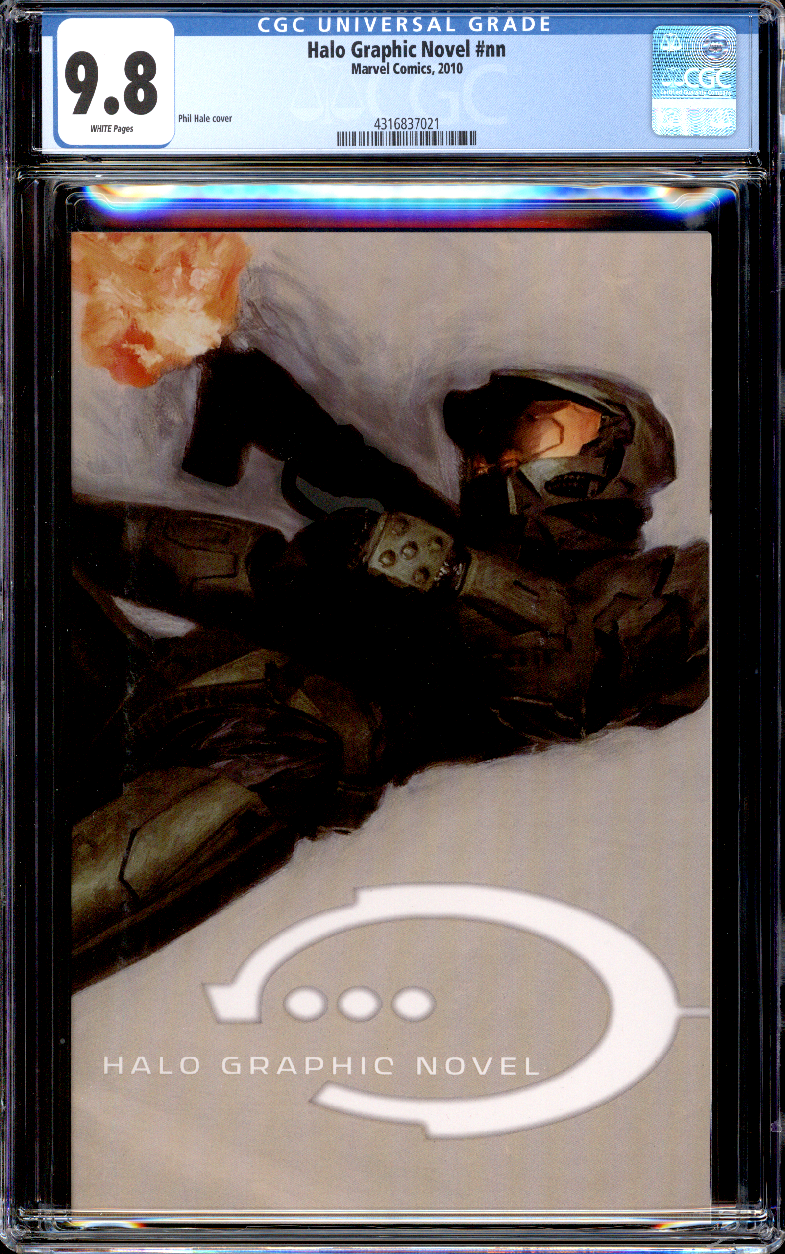 Marvel Comics | Halo Graphics Novel | Phil Hale Cover