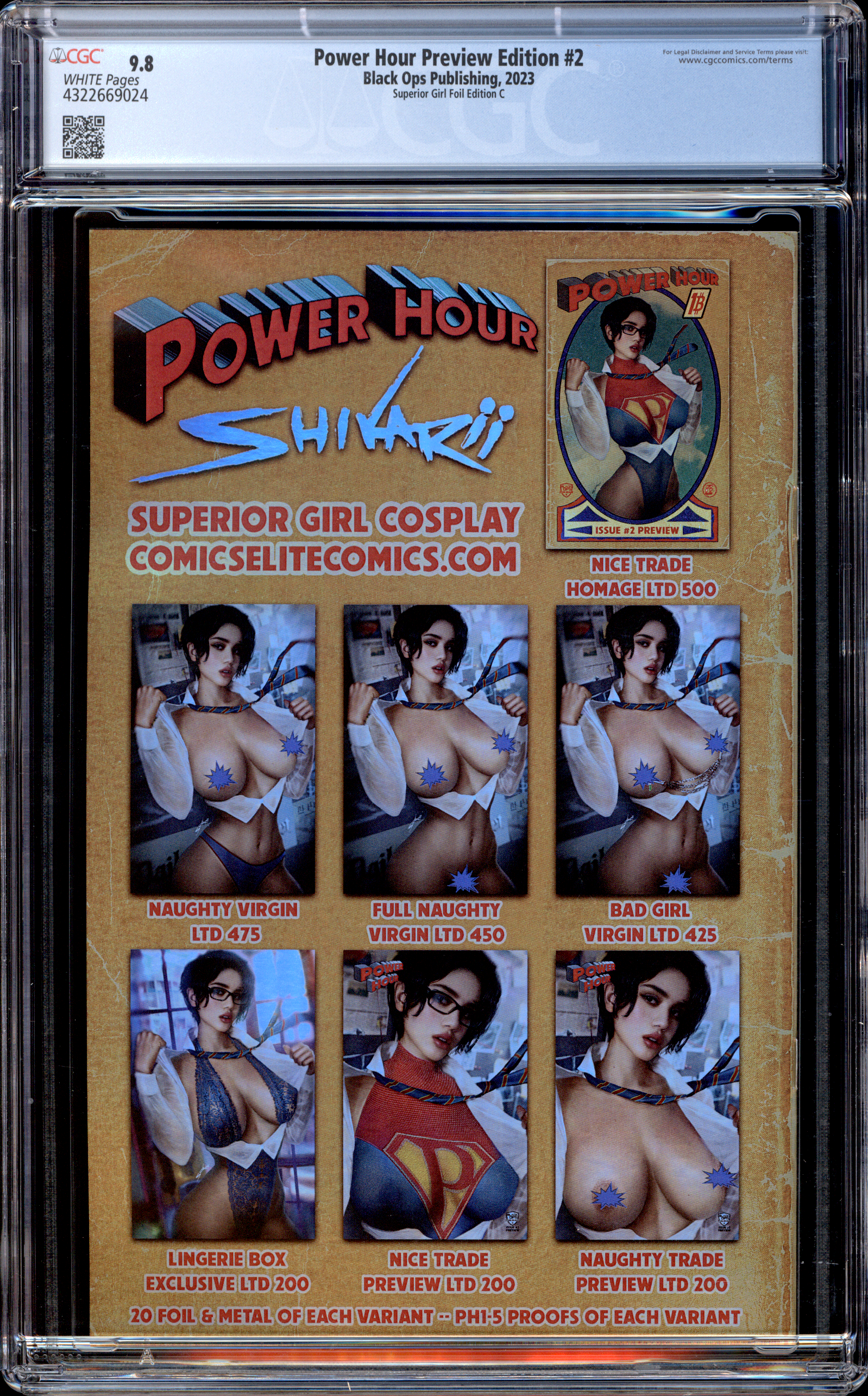 Power Hour Preview Edition #2 | Shikarii | Supergirl | Foil LE 20 | 