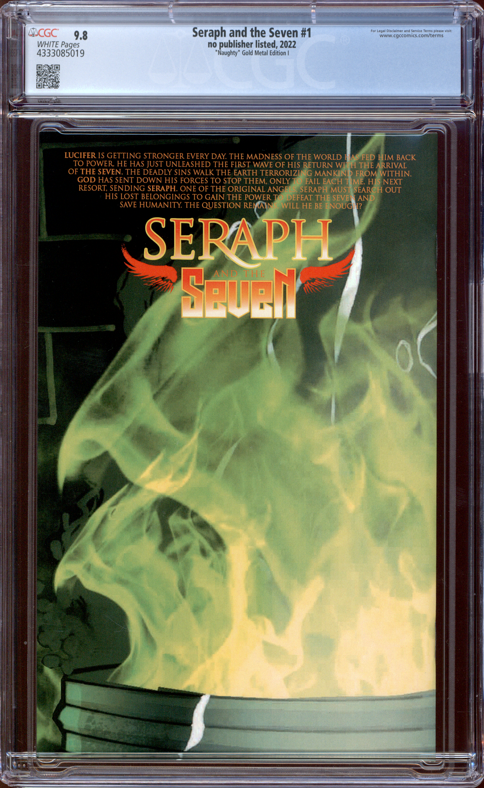 Seraph and the Seven #1 | Chaz | Gold Metal | LE 5