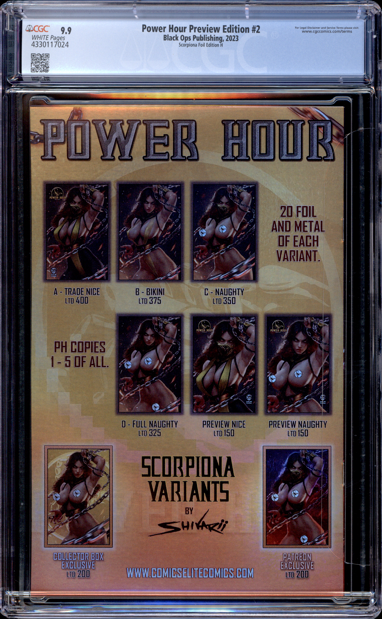 Power Hour Preview Edition #2 | Shikarii | Scorpion | Foil LE 20 | 