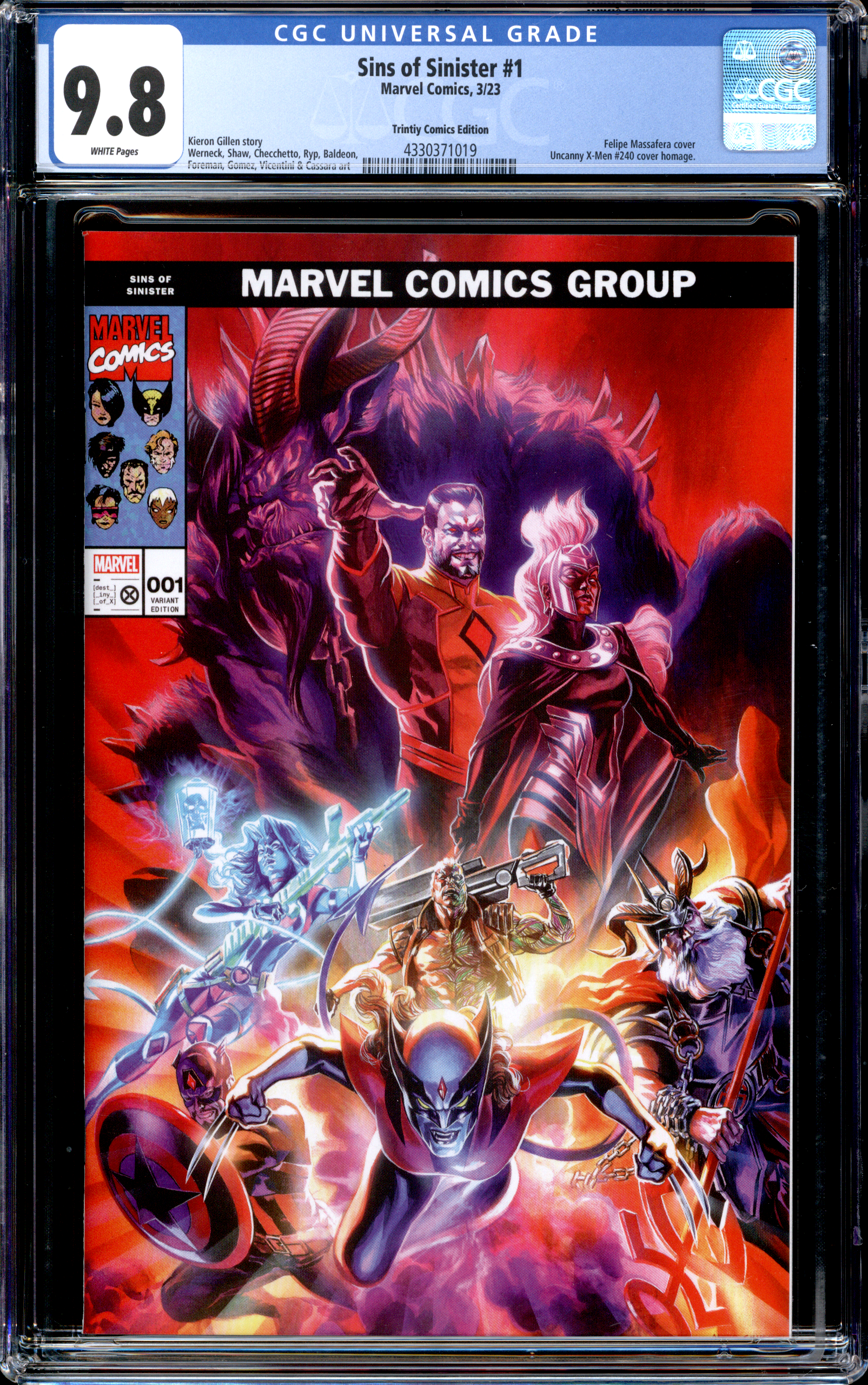 Sins of Sinister #1 | Felipe Massafera | 