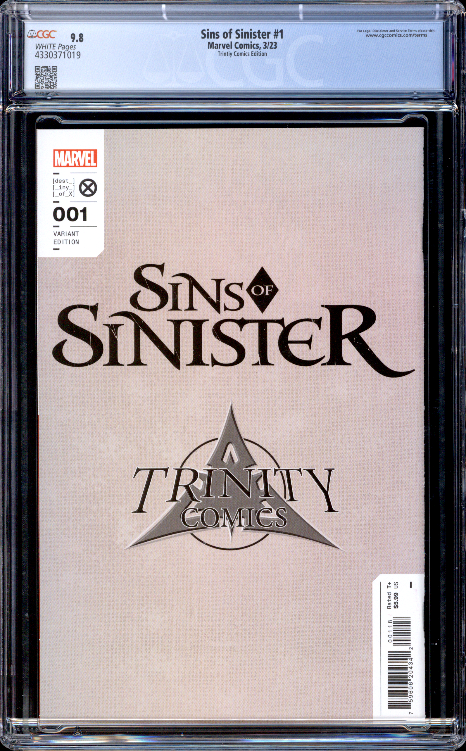 Sins of Sinister #1 | Felipe Massafera | 