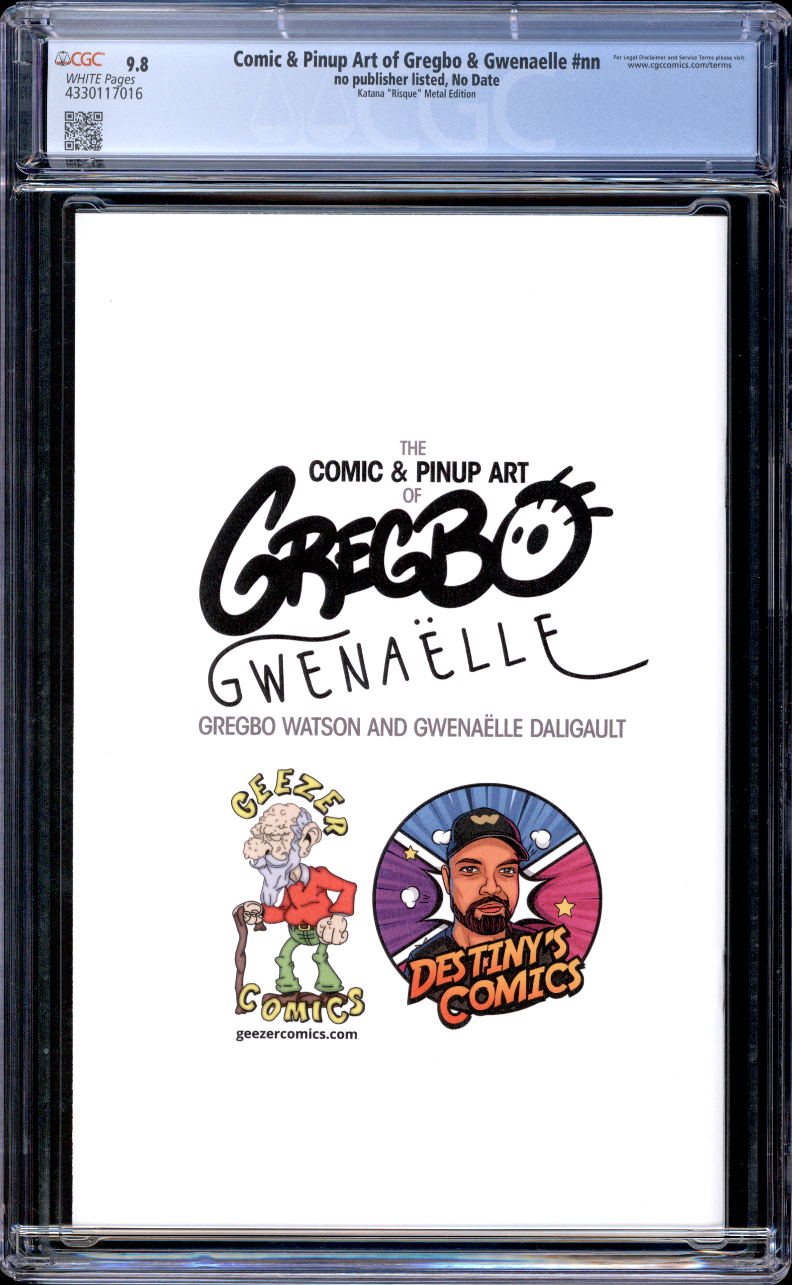 Comic & Pinup of Gregbo & Gwenaelle | Psylocke | Metal GC5 | 