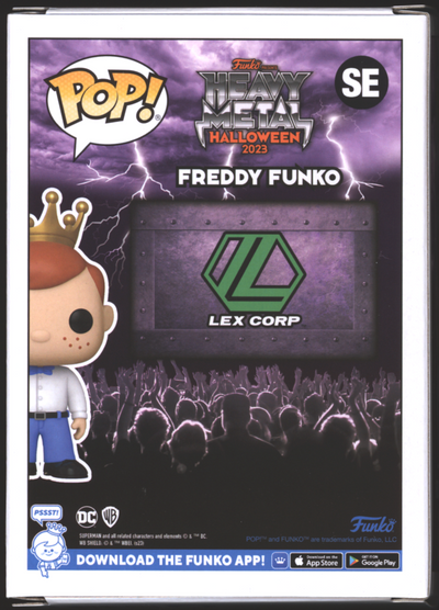 Funko Pop! Freddy Funko as Lex Luthor | DC | Heavy Metal Halloween 2023 | LE