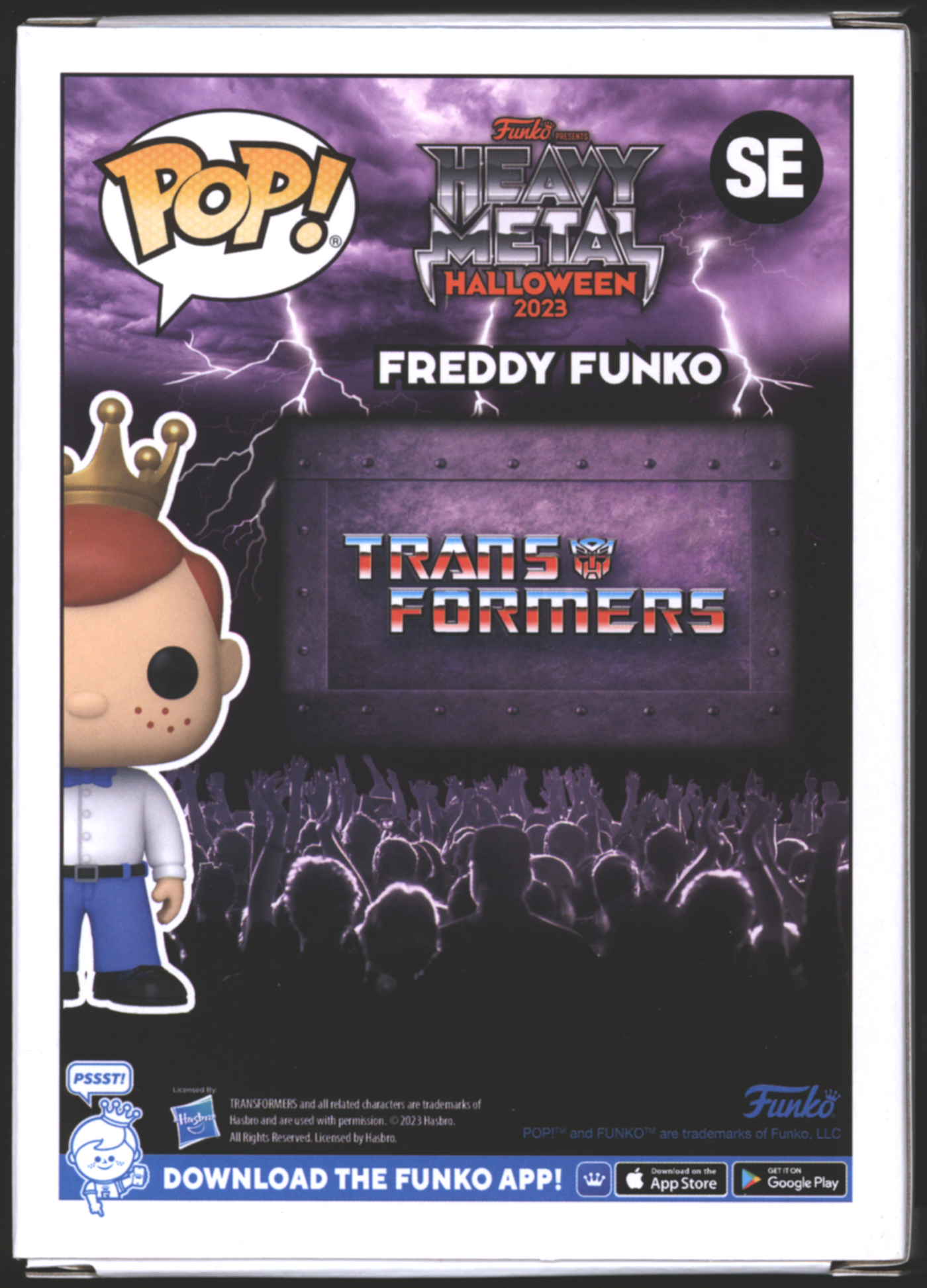 Funko Pop! Freddy Funko as Soundwave | Transformers | Heavy Metal Halloween 2023 | LE