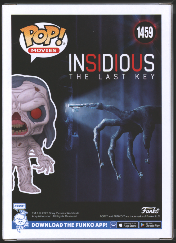 Funko Pop Key Demon Fall Con - Insidious The Last Key - #1459