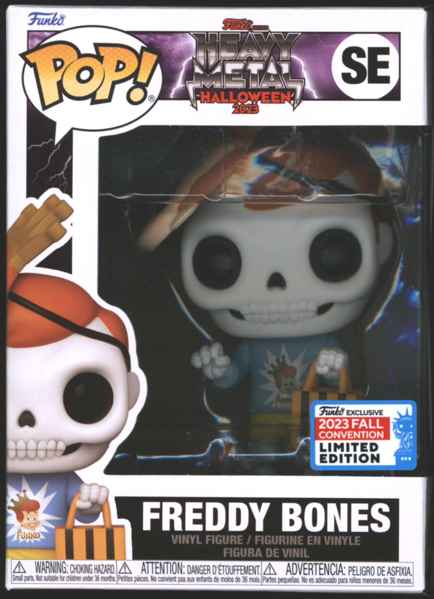 Buy Pop! Freddy Bones with Mask at Funko.