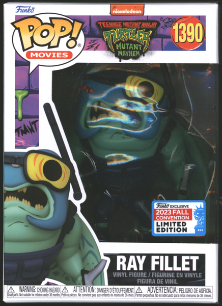 Funko Pop! Ray Fillet #1390 | TMNT | Fall Con Exclusive