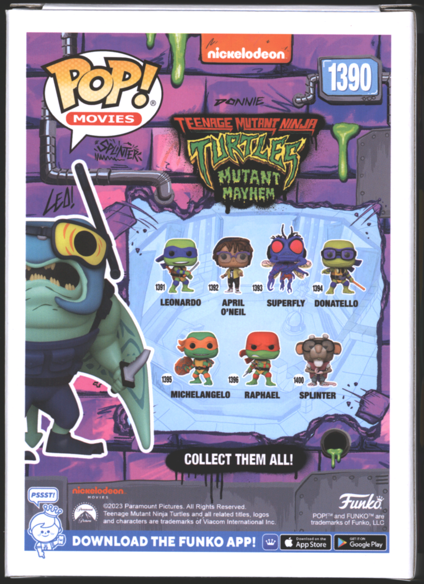 Funko Pop! Ray Fillet #1390 | TMNT | Fall Con Exclusive