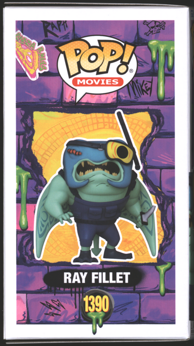 Funko Pop! Ray Fillet #1390 | TMNT | Fall Con Exclusive