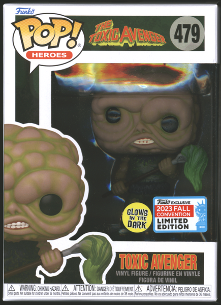 Funko Pop! Toxic Avenger #479 | The Toxic Avenger | GITD | Fall Con Exclusive