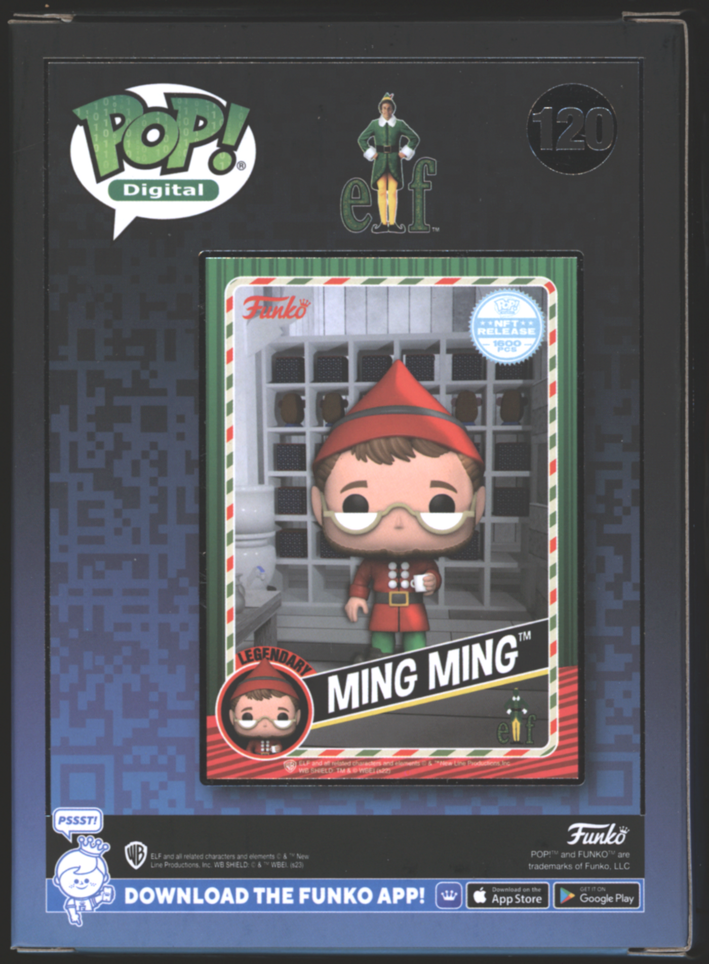 Funko Pop! Ming Ming #120 | Elf Movie | NFT Exclusive | LE 1600