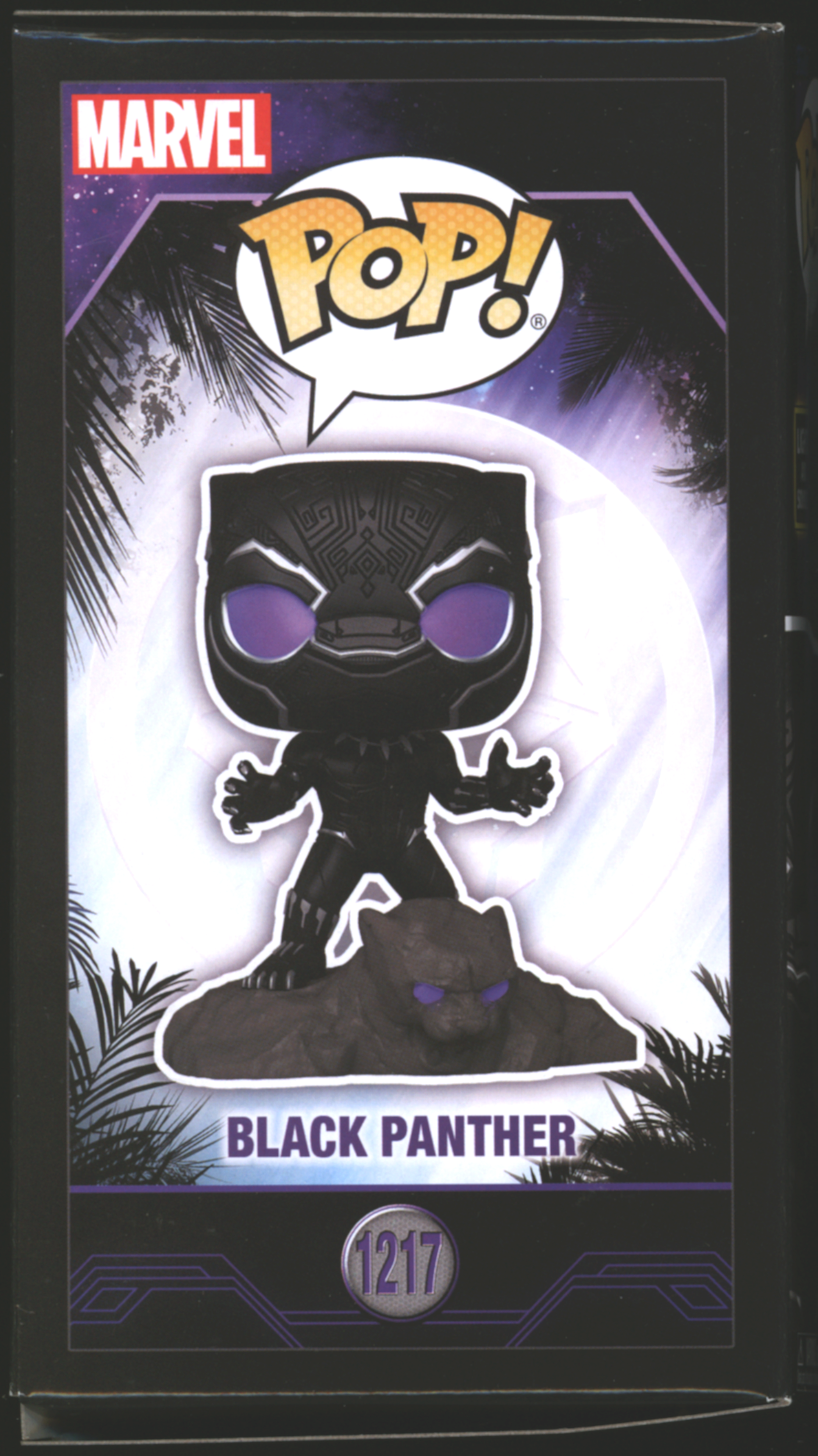 Funko Pop! Black Panther #1217 | Marvel | Lights & Sounds | Exclusive