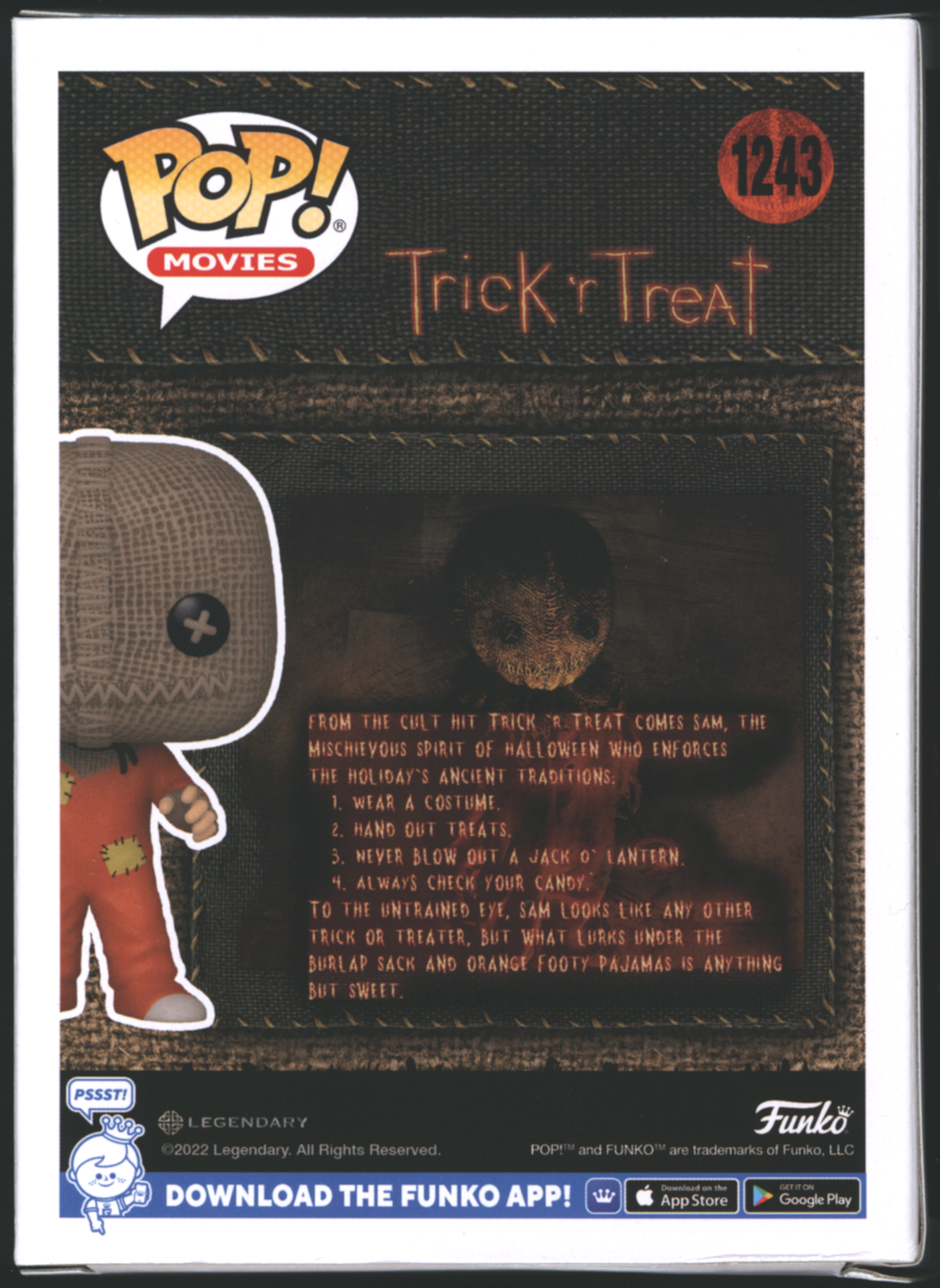 Funko Pop! Sam #1243 | Trick 'r Treat | Exclusive