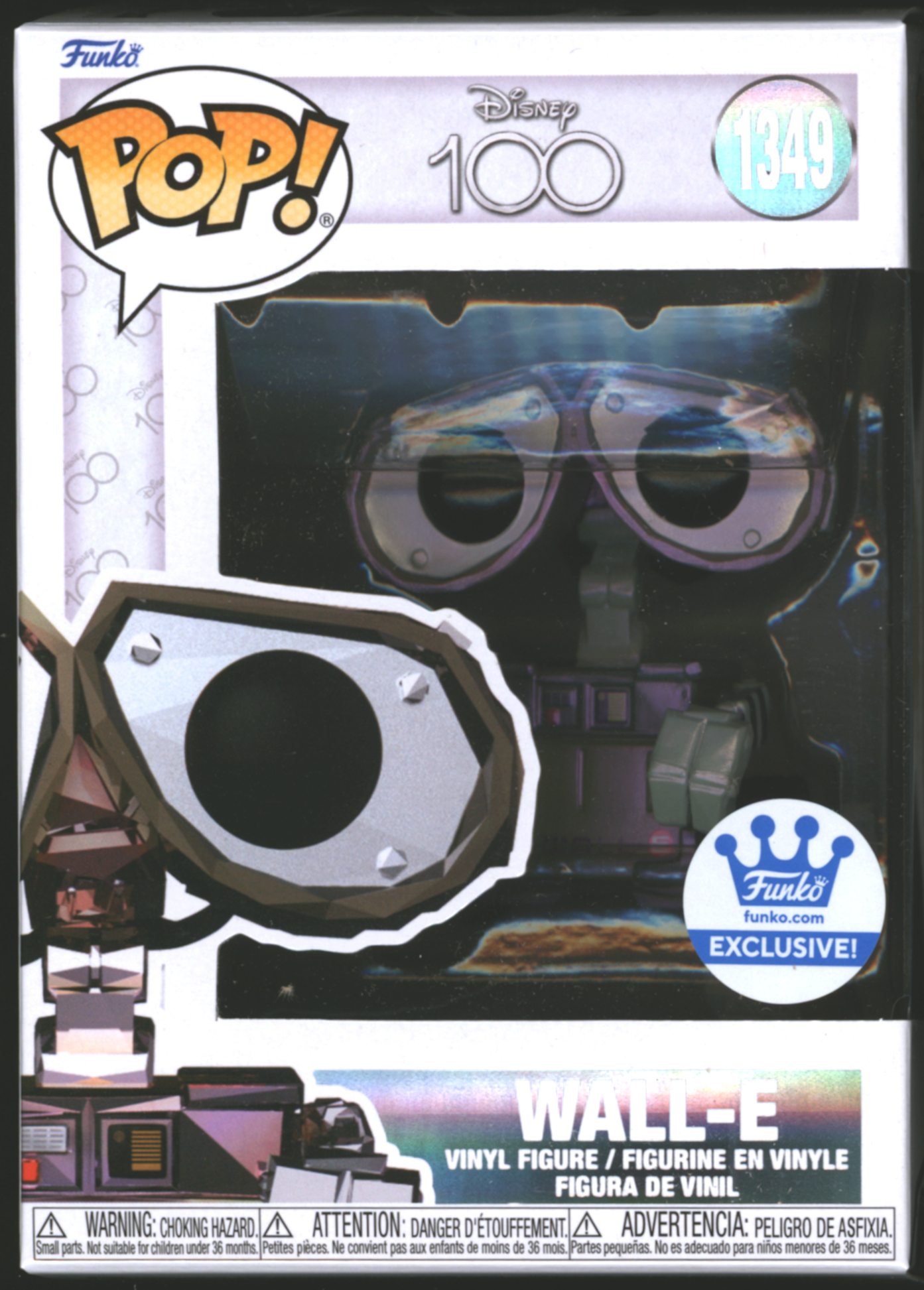 Funko Pop! Wall-E #1349 | Disney 100 | Exclusive
