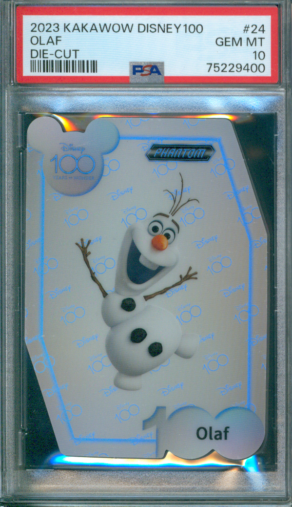 2023 Kakawow Disney 100 | Olaf #24 | Die-Cut