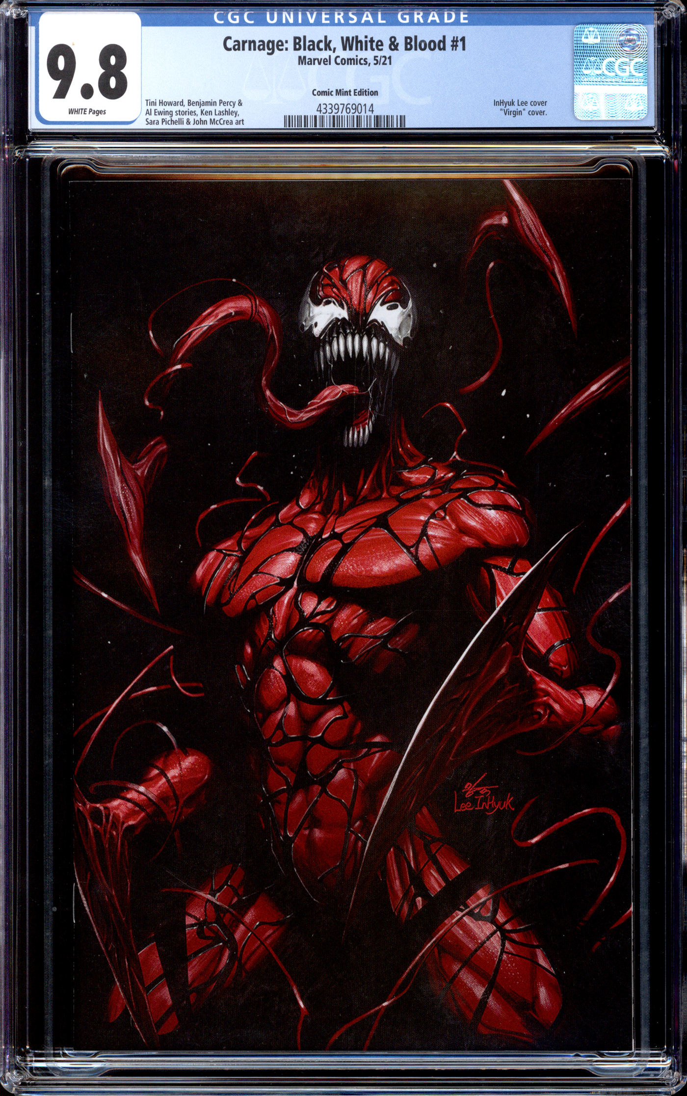 Carnage: Black, White & Blood #1 | InHyuk Lee | LE 1000